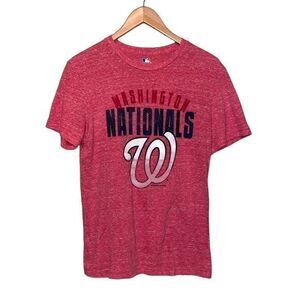 Genuine Merchandise Washington Nationals Red T-Shirt MLB Baseball Size M
